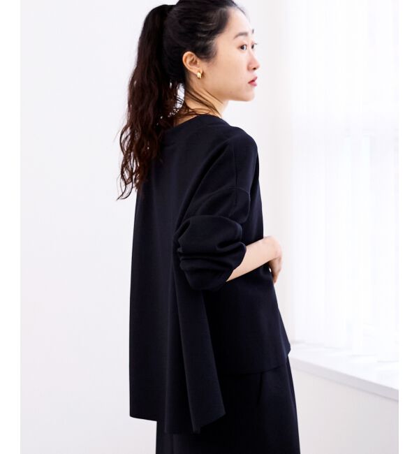  「カットジョーゼットカーデ」|カーディガン|