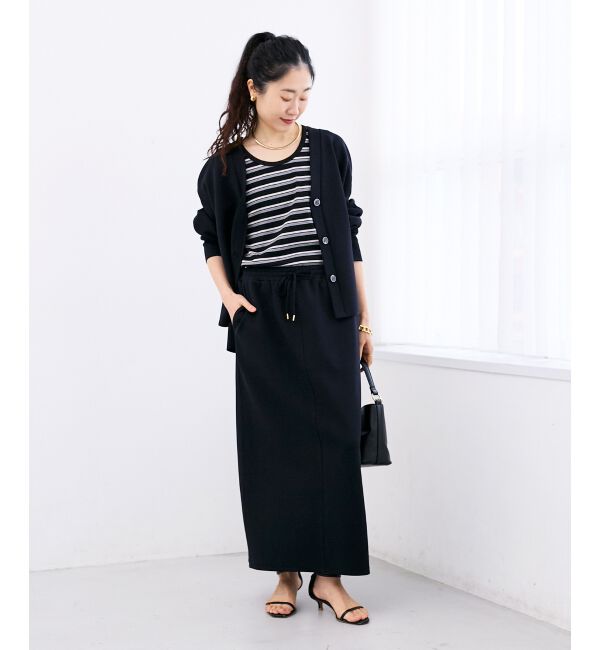  「カットジョーゼットカーデ」|カーディガン|