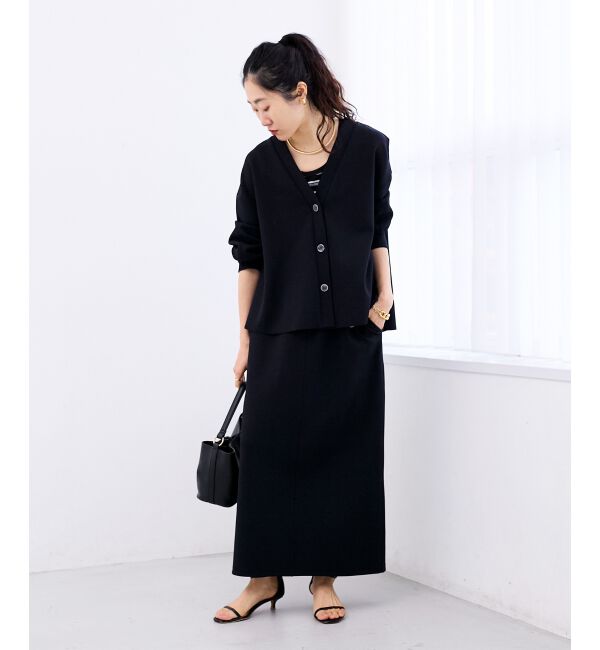  「カットジョーゼットカーデ」|カーディガン|