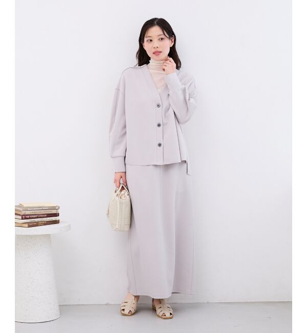  「カットジョーゼットカーデ」|カーディガン|