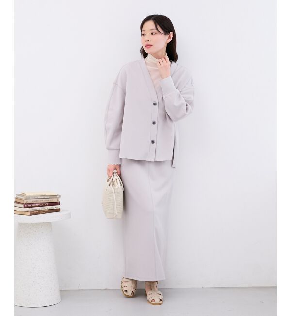  「カットジョーゼットカーデ」|カーディガン|