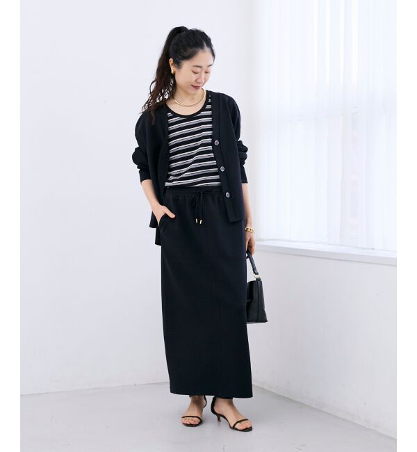  「マルチボーダーリブタンク」|タンクトップ|