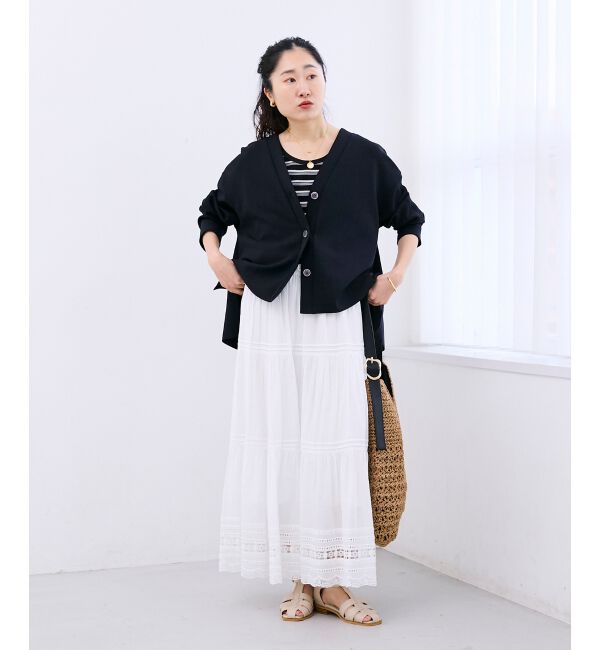  「マルチボーダーリブタンク」|タンクトップ|