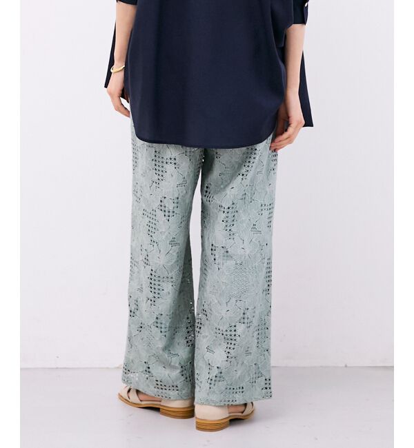  「レースイージーワイドパンツ」|その他|