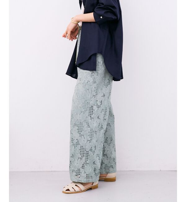  「レースイージーワイドパンツ」|その他|