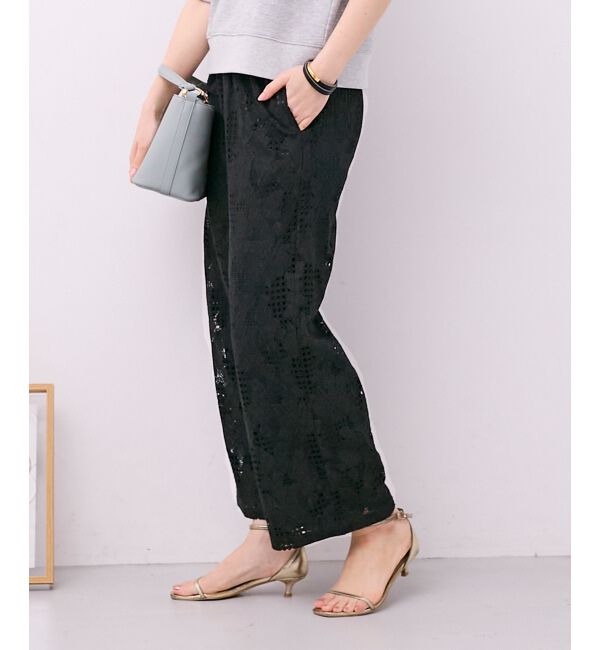  「レースイージーワイドパンツ」|その他|