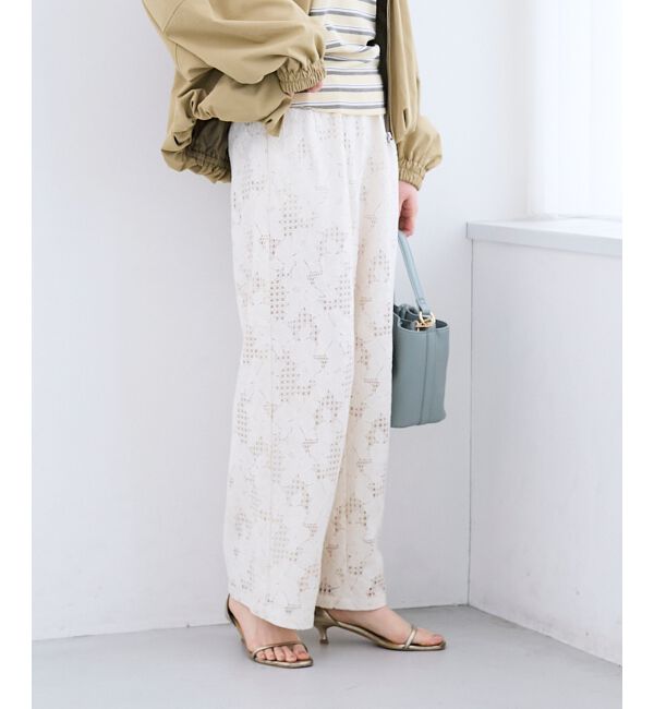  「レースイージーワイドパンツ」|その他|