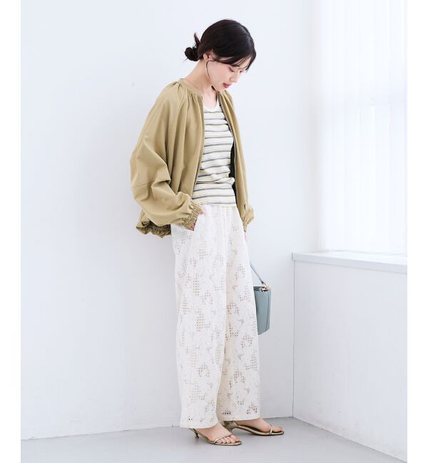  「レースイージーワイドパンツ」|その他|