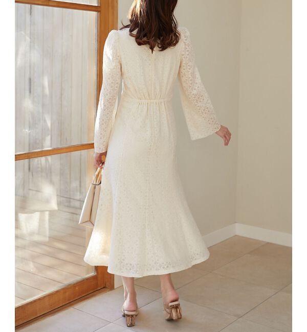 MAJESTICLEGON「レースロングワンピース」|ワンピース|