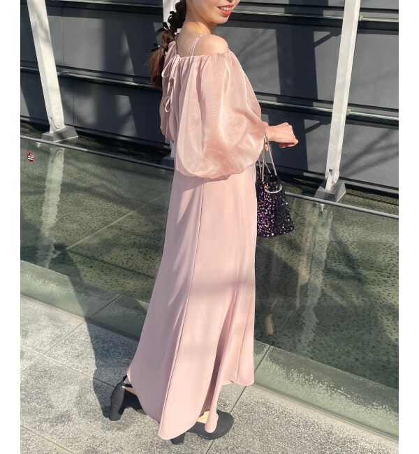 MAJESTICLEGON「2wayシフォンボレロセットドレス」|ドレス|