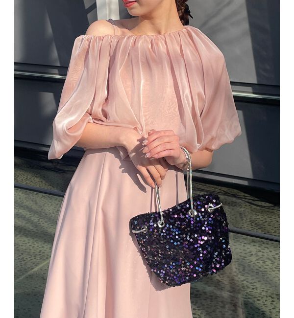 MAJESTICLEGON「2wayシフォンボレロセットドレス」|ドレス|