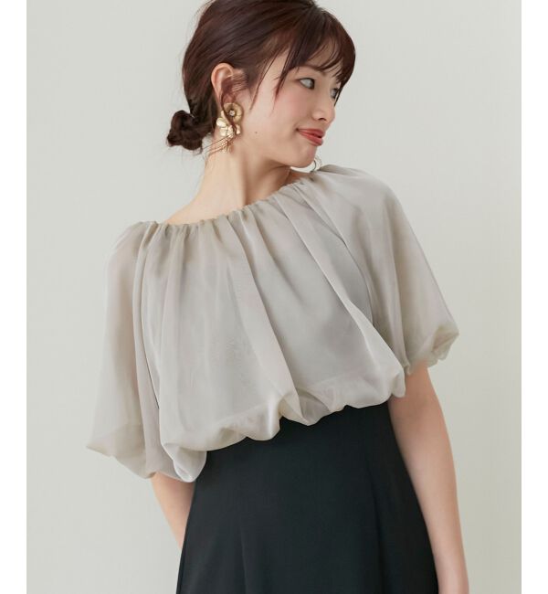 MAJESTICLEGON「2wayシフォンボレロセットドレス」|ドレス|