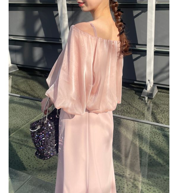 MAJESTICLEGON「2wayシフォンボレロセットドレス」|ドレス|