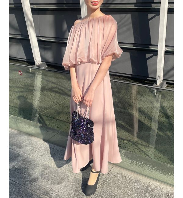 MAJESTICLEGON「2wayシフォンボレロセットドレス」|ドレス|