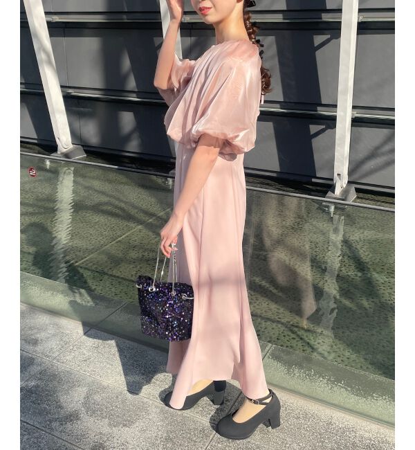 MAJESTICLEGON「2wayシフォンボレロセットドレス」|ドレス|