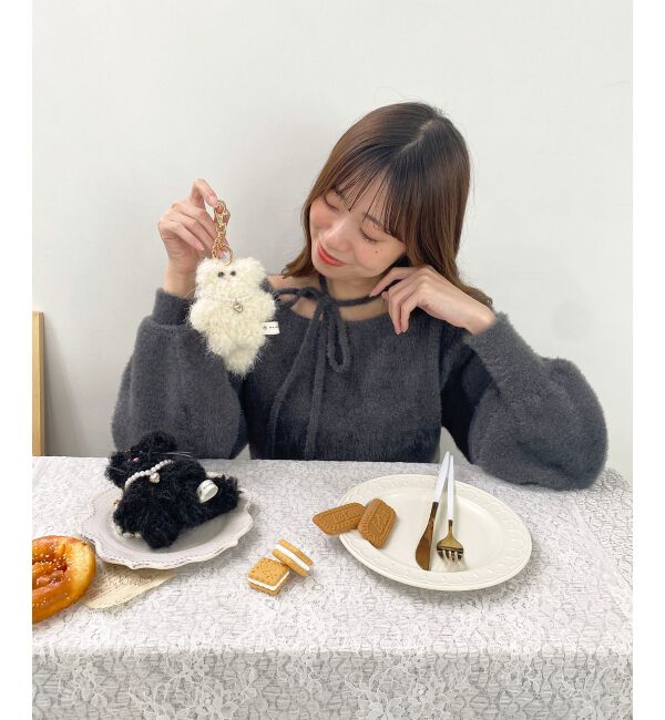 MAJESTICLEGON「ふわふわキャットキーホルダー」|チャーム・キーホルダー|