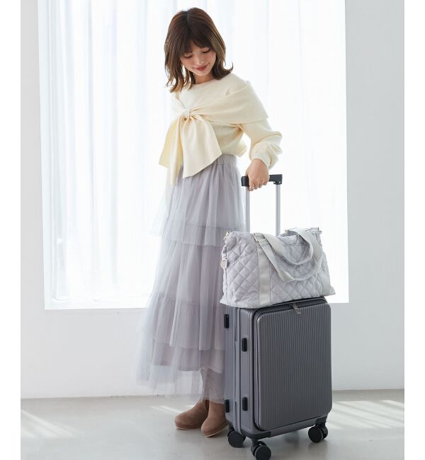  「キルティングトラベルボストン」|ボストンバッグ|