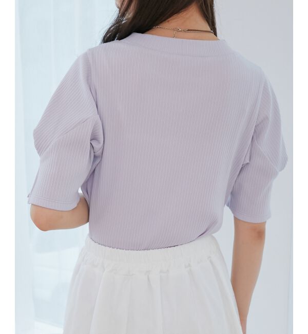  「タックスリーブトップス」|Tシャツ・カットソー|