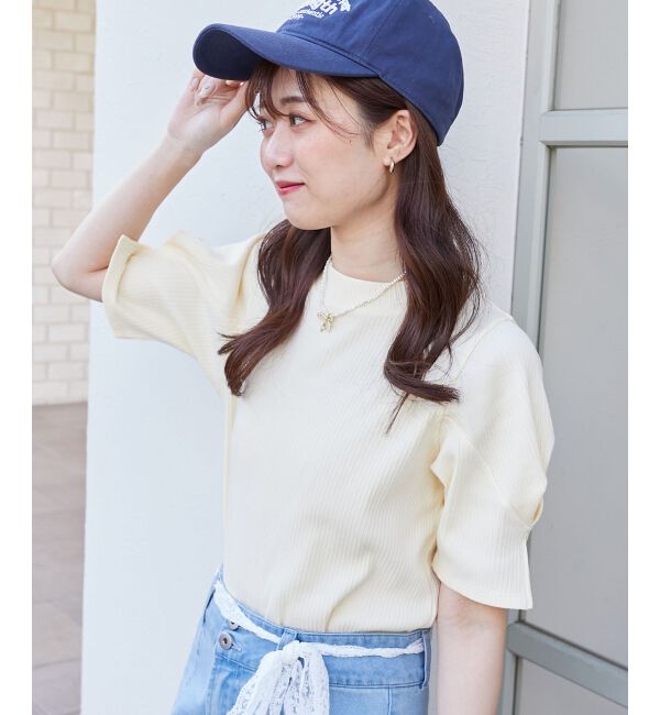  「タックスリーブトップス」|Tシャツ・カットソー|