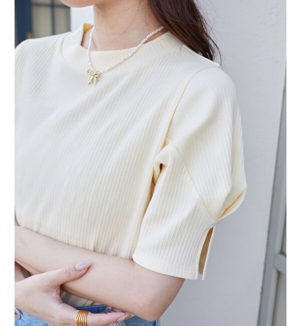  「タックスリーブトップス」|Tシャツ・カットソー|