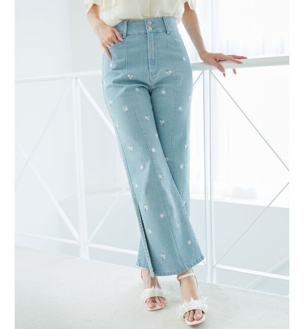  「バリエーションスリットデニム」|デニム|