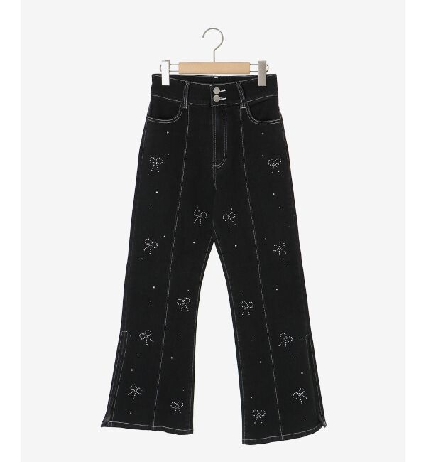  「バリエーションスリットデニム」|デニム|