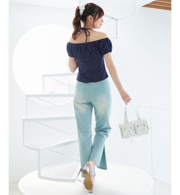  「バリエーションスリットデニム」|デニム|