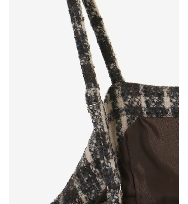  「チェックマーメイドキャミワンピース」|ワンピース|