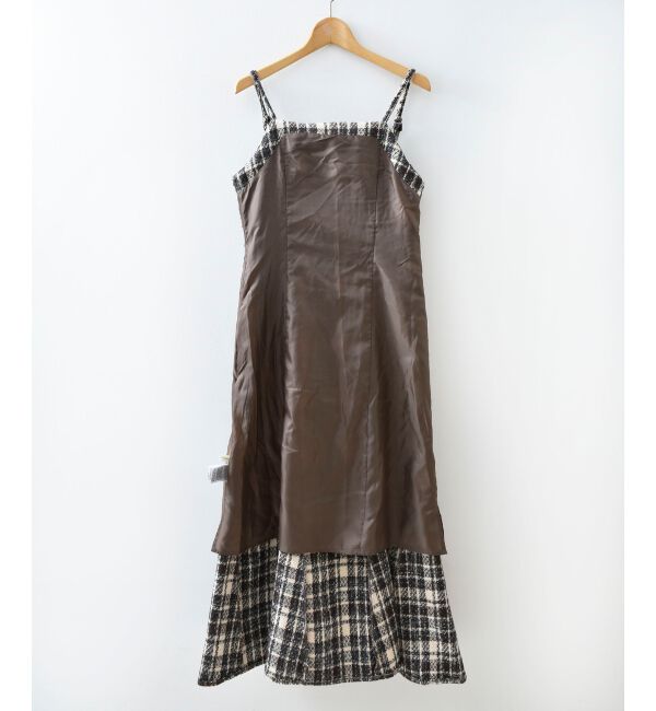  「チェックマーメイドキャミワンピース」|ワンピース|