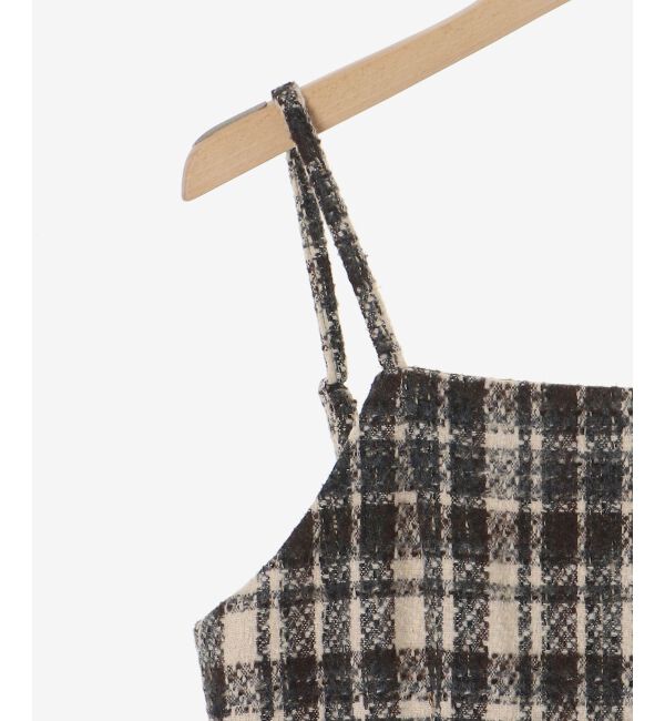 「チェックマーメイドキャミワンピース」|ワンピース|
