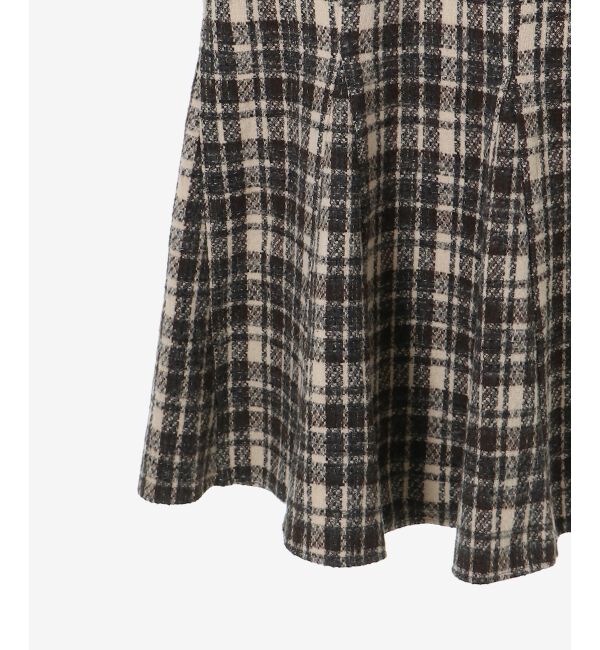  「チェックマーメイドキャミワンピース」|ワンピース|