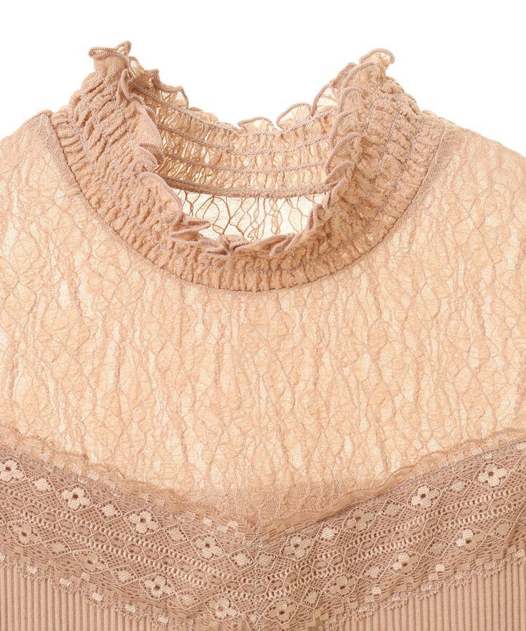 earth music&ecology「レースドッキングタンクトップ」|キャミソール|