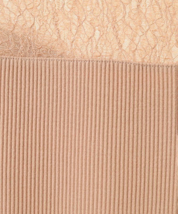 earth music&ecology「レースドッキングタンクトップ」|キャミソール|