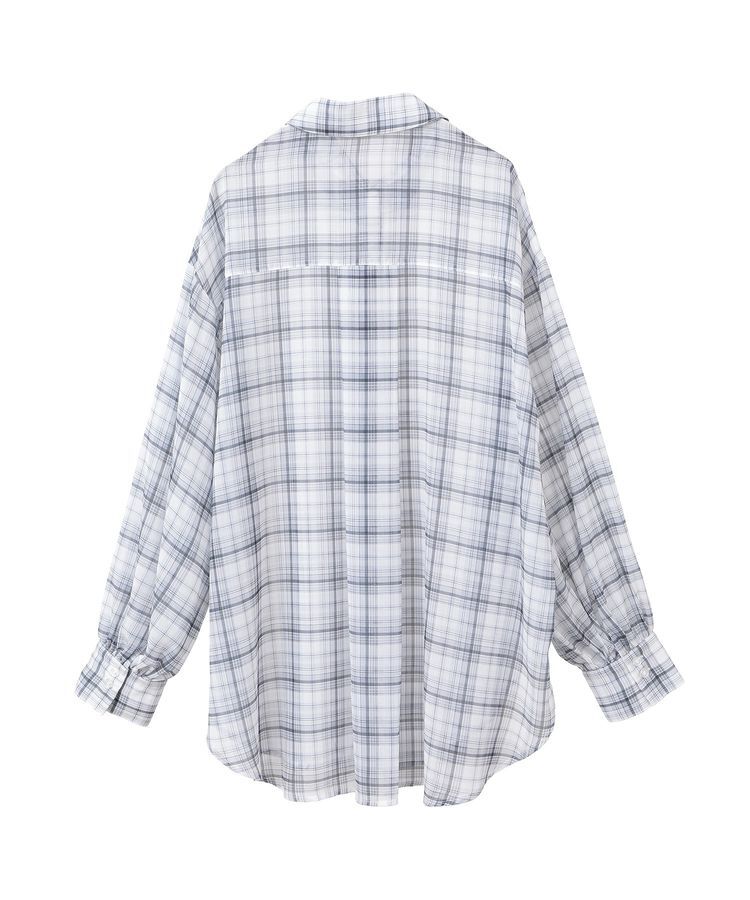 earth music&ecology「シアーチェックシャツ」|シャツ・ブラウス|