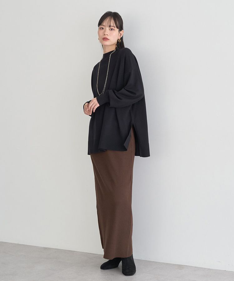 earth music&ecology「選べる丈ハイネックニット」|ニット・セーター|