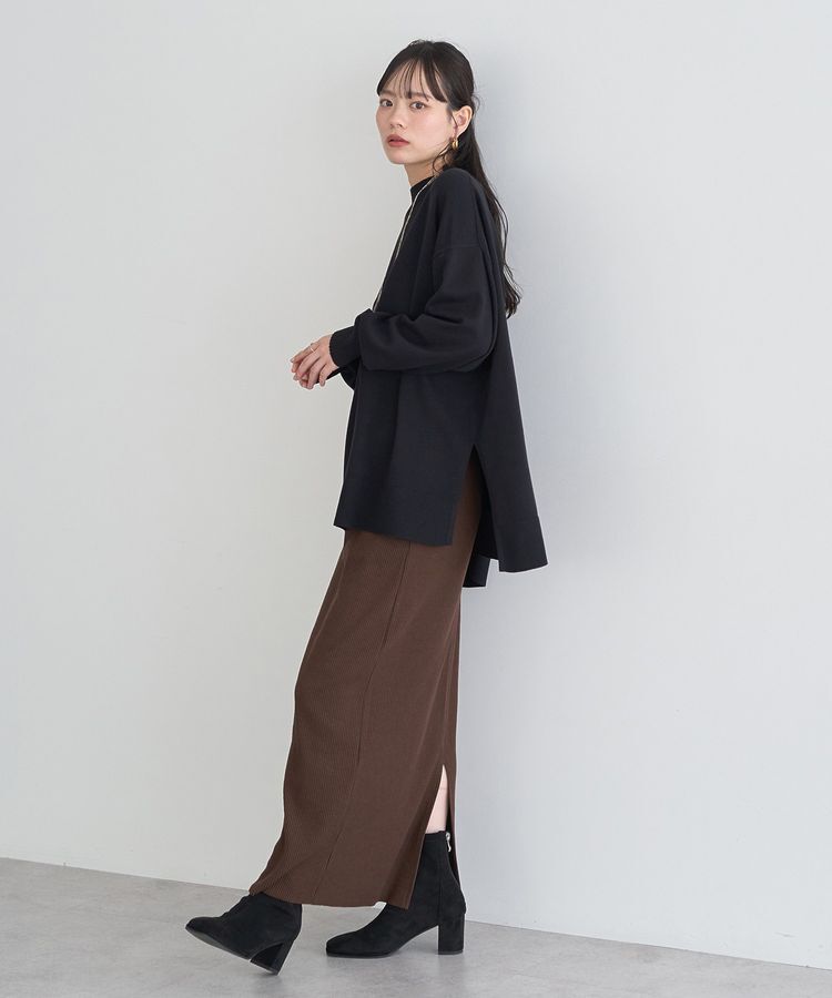 earth music&ecology「選べる丈ハイネックニット」|ニット・セーター|