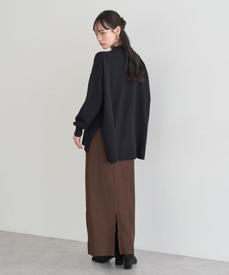 earth music&ecology「選べる丈ハイネックニット」|ニット・セーター|