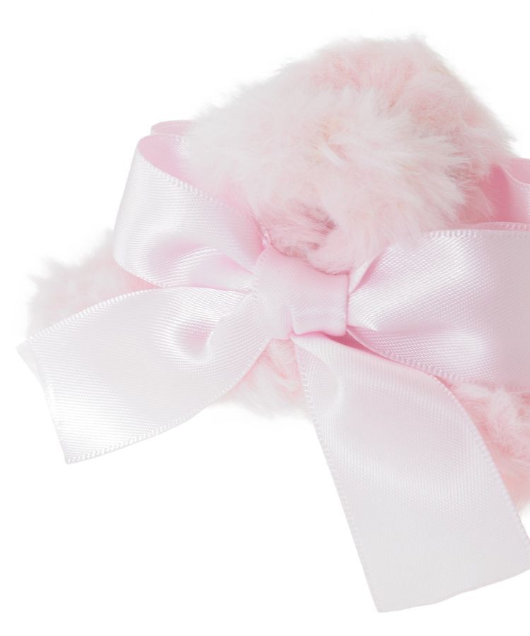 Maison de FLEUR「ピンクマニアファーリボンバンスクリップ」|その他|