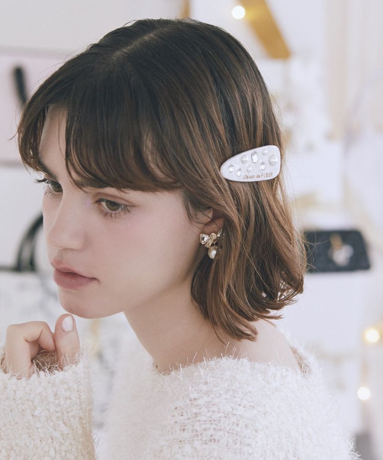 Maison de FLEUR「ビジューアセチクリップ」|その他|