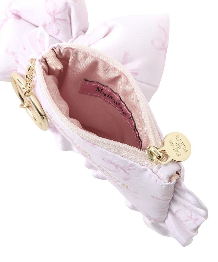 Maison de FLEUR「ブランドロゴポーチチャーム」|ポーチ|