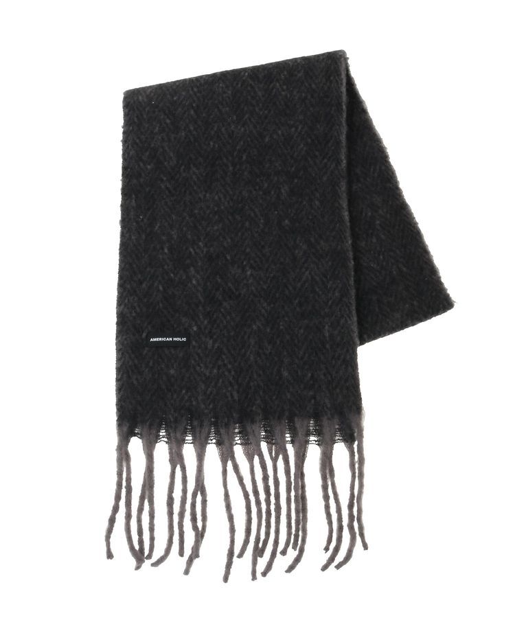 AMERICAN HOLIC「バイカラーシャギーマフラー」|マフラー|