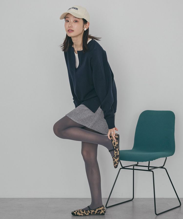 AMERICAN HOLIC「バイパチカフタンラグランニットプルオーバー＜静電気軽減＞」|ニット・セーター|