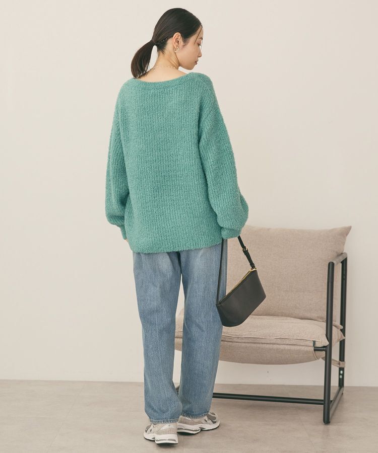 AMERICAN HOLIC「ミニシャギーラメニットプルオーバー」|ニット・セーター|