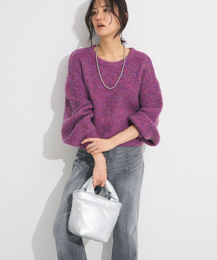 Green Parks「・ELENCARE DUE ミックスシャギーニット」|ニット・セーター|