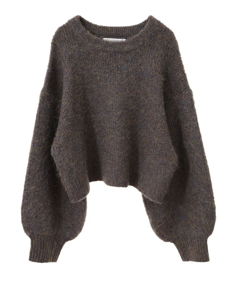 Green Parks「・ELENCARE DUE ミックスシャギーニット」|ニット・セーター|