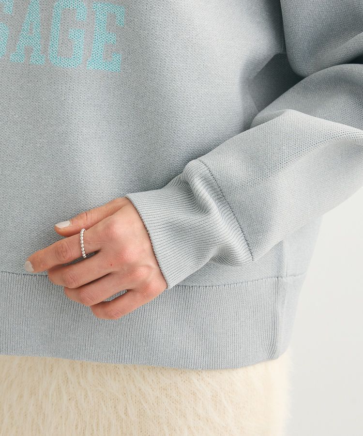 Green Parks「ロゴラメニットプルオーバー」|ニット・セーター|