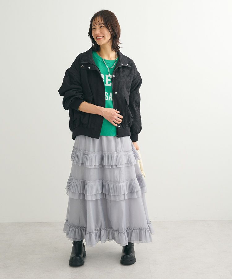 Green Parks「ロゴラメニットプルオーバー」|ニット・セーター|