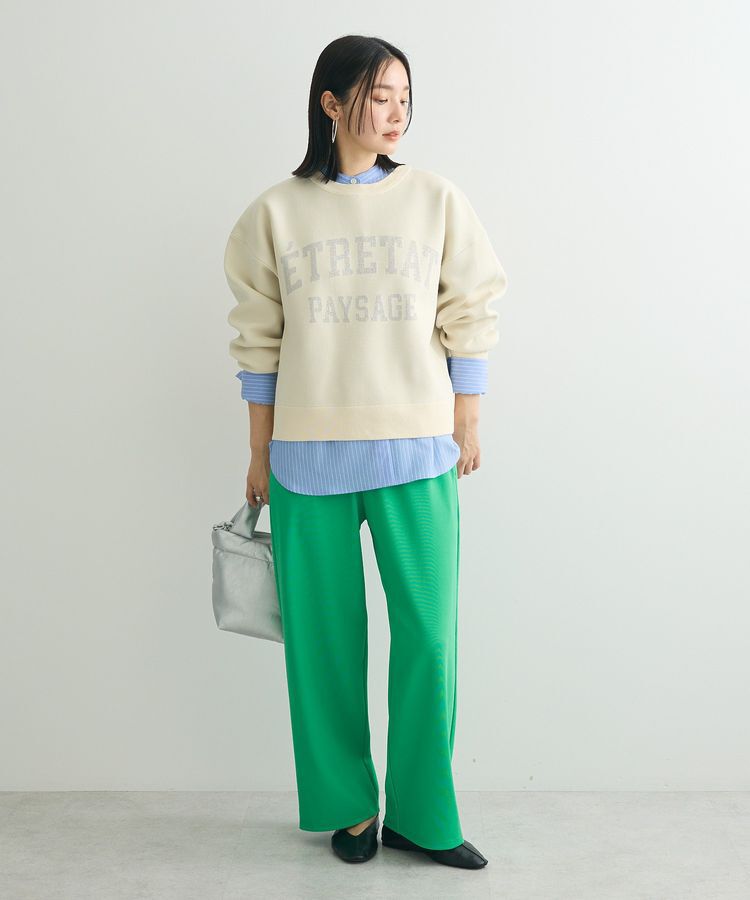Green Parks「ロゴラメニットプルオーバー」|ニット・セーター|