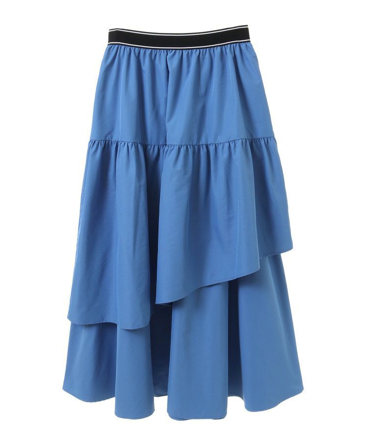 Green Parks「ウエストラインフリルティアードスカート」|スカート|