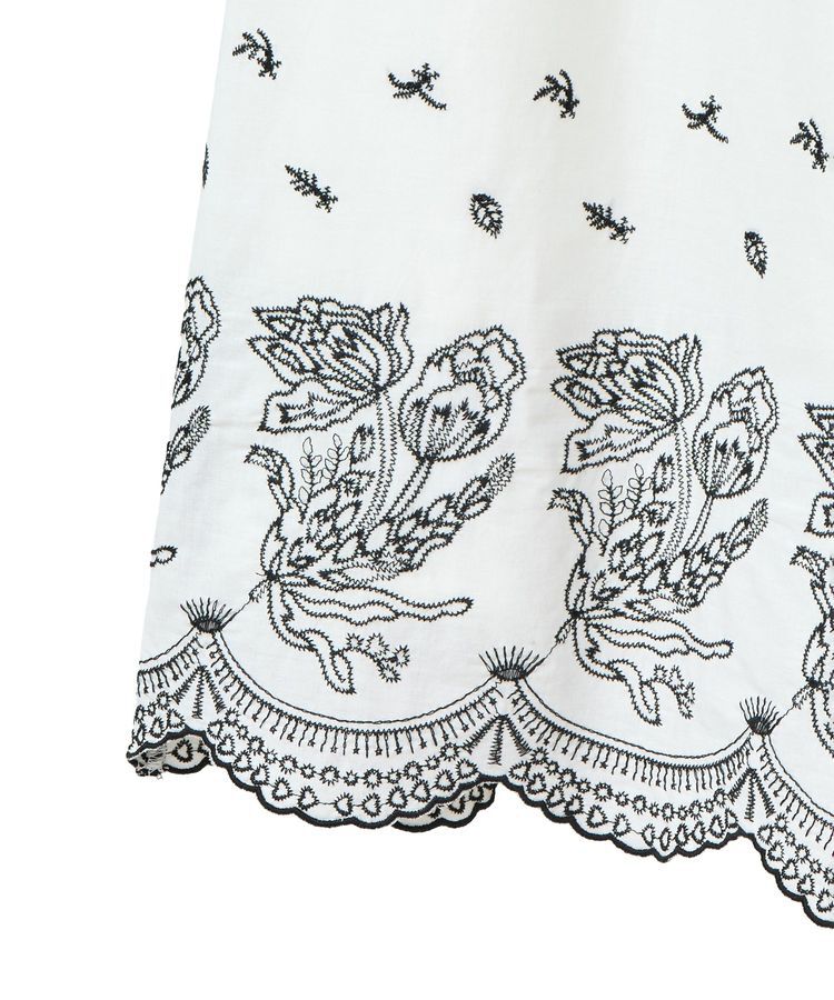 Green Parks「■ESCAR バイカラー刺繍ワイドイージーパンツ」|その他|